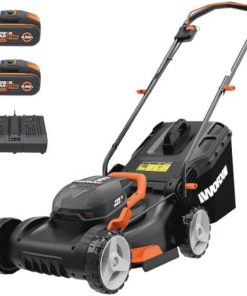 Rasaerba batteria Worx WG743E batteria 40 Volt completo